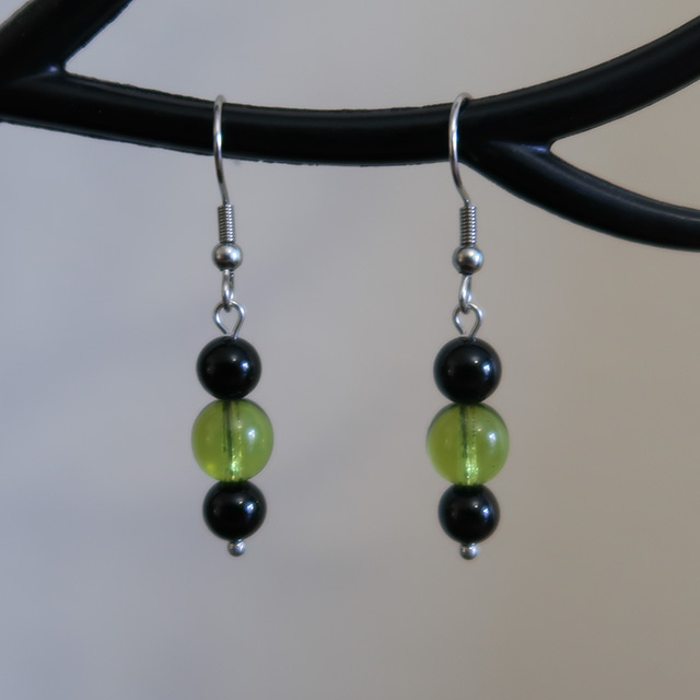 Earrings to match the Broken Heart necklace